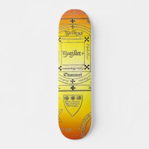 Skateboard de Rótulos mágicos