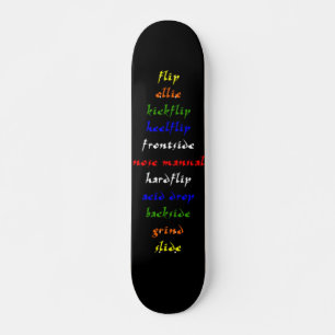 Skateboard de salida negra