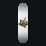Skateboard de serpientes Demon Skull Python<br><div class="desc">Este diseño se puede personalizar eligiendo la opción personalizar para añadir texto o realizar otros cambios. Si este producto tiene la opción de transferir el diseño a otro artículo, asegúrese de ajustar el diseño para que se ajuste si es necesario. Contáctame en colorflowcreations@gmail.com si deseas tener este diseño en otro...</div>