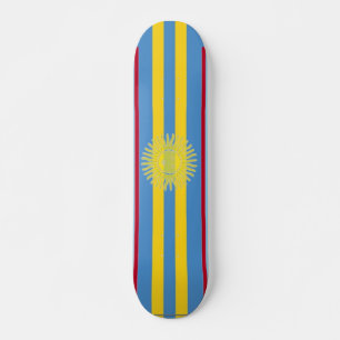 Skateboard de sol amarillo