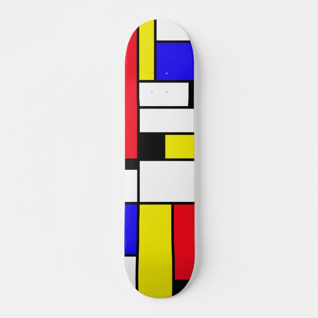 Skateboard de stijl (Anverso )