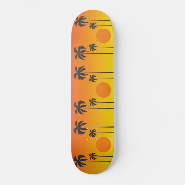 Skateboard de Sunset (Anverso)
