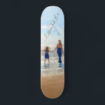 Skateboard de texto y foto personalizado - Su prop<br><div class="desc">Foto y texto personalizado - Único su propio diseño - Familia personalizada / Amigos o regalo personal - Añadir su texto y foto - Redimensionar y mover elementos con la herramienta de personalización !</div>