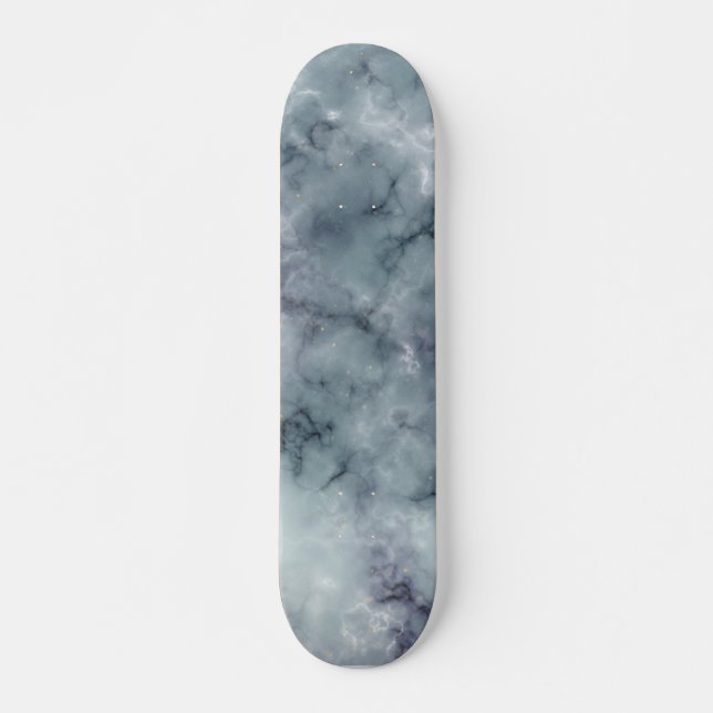 Skateboard de textura de mármol sólido (Anverso )