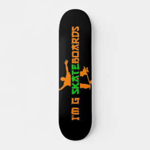 Skateboard de tipos de letra de estilo externo #1