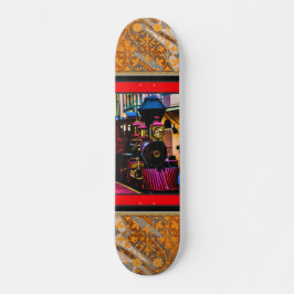 Skateboard de trenes de vapor