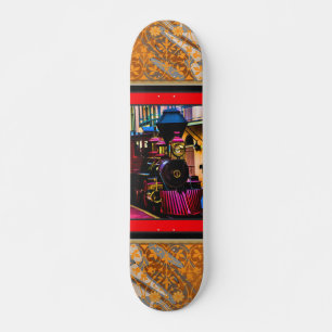 Skateboard de trenes de vapor
