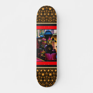 Skateboard de trenes de vapor