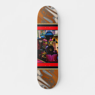 Skateboard de trenes de vapor