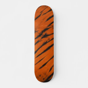Skateboard de tye de tira negra y Naranja de benga
