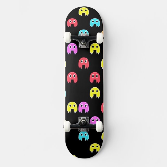 Skateboard De Videojuegos Por Claire Firley (Anverso)