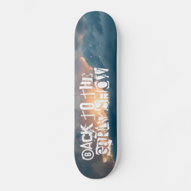 Skateboard de vuelta al espectáculo temprano (Anverso)