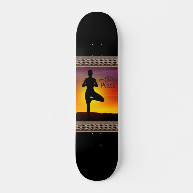 Skateboard de yoga (Anverso )