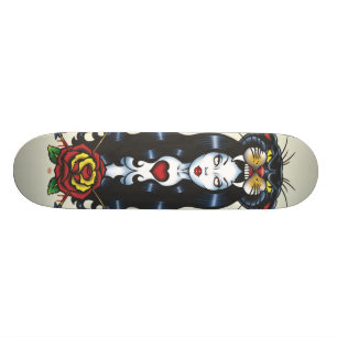 Skateboard 'de ziener'