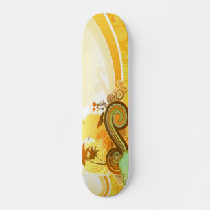 Skateboard Debajo de un tablero de patinaje deportivo con un 