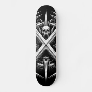 Skateboard Decapitador Metalizado de Muerte - Metálicos Metal