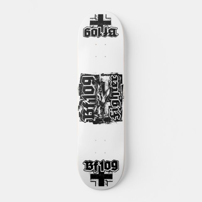 Skateboard Deck Bf 109 (Anverso)