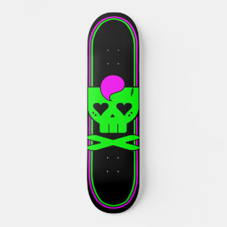 SKATEBOARD DECK DE CALAVERA DEATHROCK KAWAII