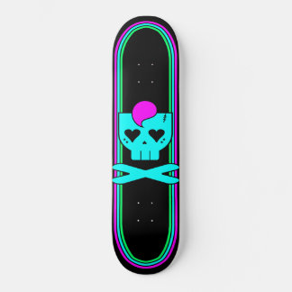 SKATEBOARD DECK DE CALAVERA DEATHROCK KAWAII