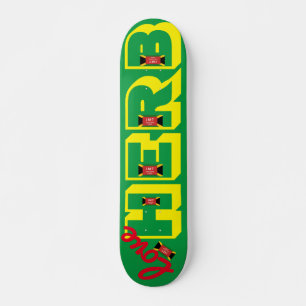 SKATEBOARD DECK DE PATRINETA LOVE HERB 7 3/4"