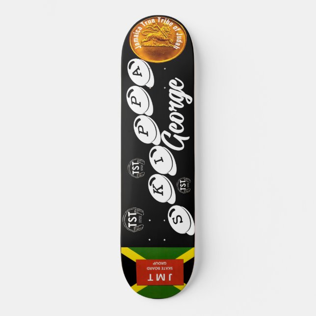 SKATEBOARD DECK DE SKATE SKIPA GEORGE 8 1/4" (Anverso)