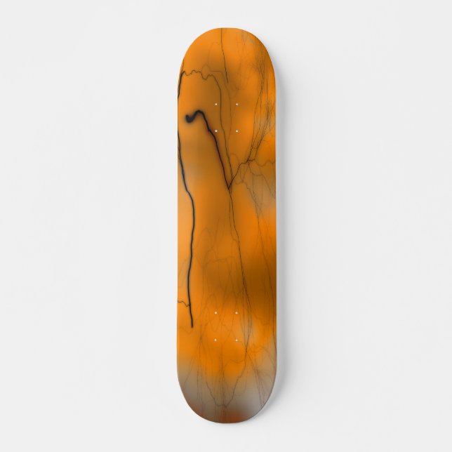 Skateboard Deck naranja (Anverso )