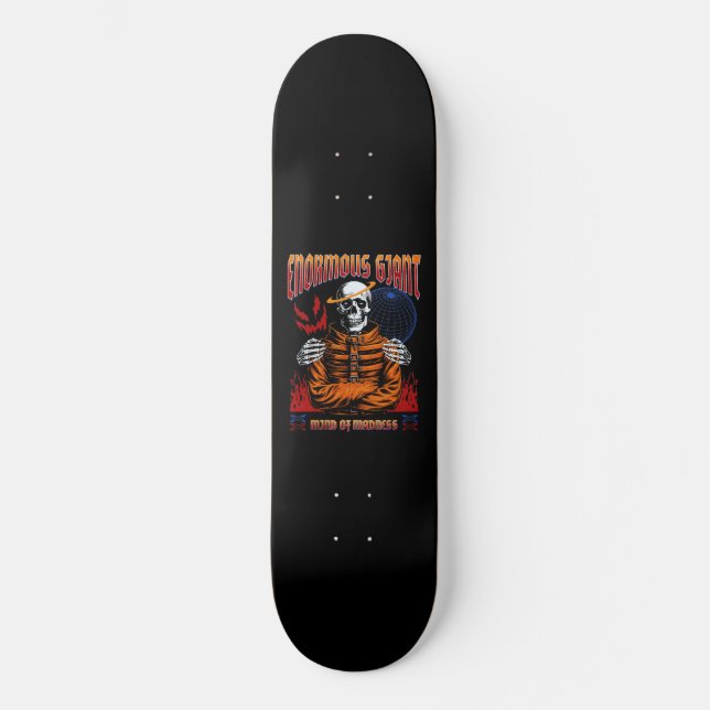 Skateboard Decks Gigantes Enormes: Psicópata (Anverso)