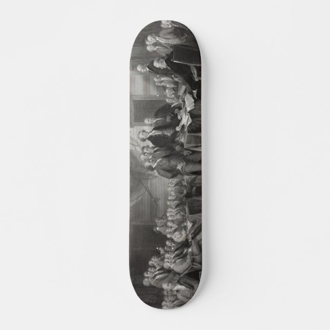 Skateboard Declaración de Independencia (Anverso )
