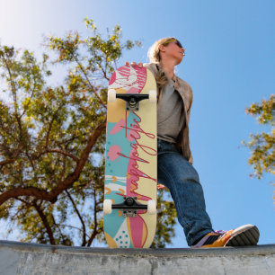 Skateboard Declaración Femenina Audaz e Inquebrantable