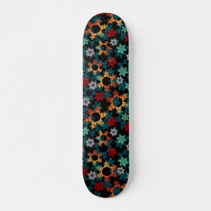 Skateboard Decoración de año nuevo, navidades, año nuevo