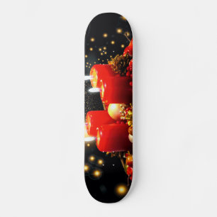 Skateboard Decoración de Velas de Vela de navidad