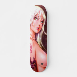 Skateboard Decoración del Chica XIII del Dragón de la vieja e
