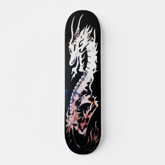 Skateboard Decoración metálica de Ayumi Chaos Dragon (Anverso )