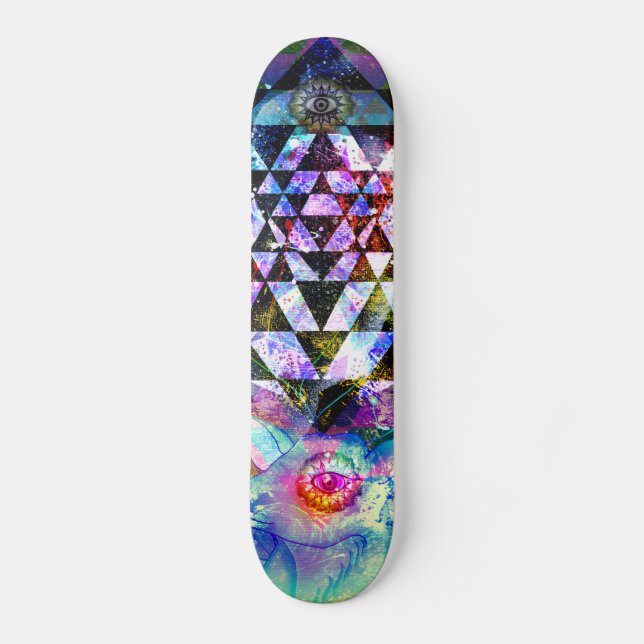 Skateboard Deer Yantra (Anverso)