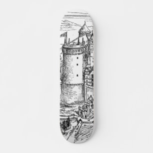Skateboard del castillo medieval