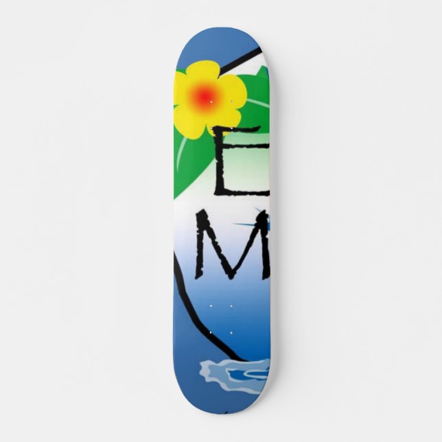 Skateboard del Mes de la Tierra (Anverso )
