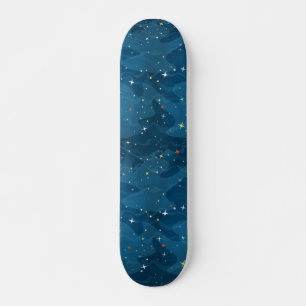 Skateboard ✨ del modelo de las ondas y de estrellas de la