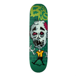 Skateboard Del patín cubierta de Sr. Zom B. Rains Skate lejos