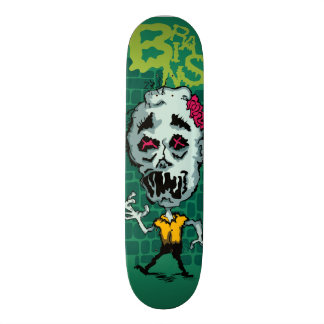 Skateboard Del patín cubierta de Sr. Zom B. Rains Skate lejos