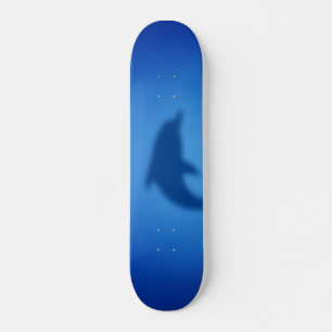 Skateboard Delfín azul