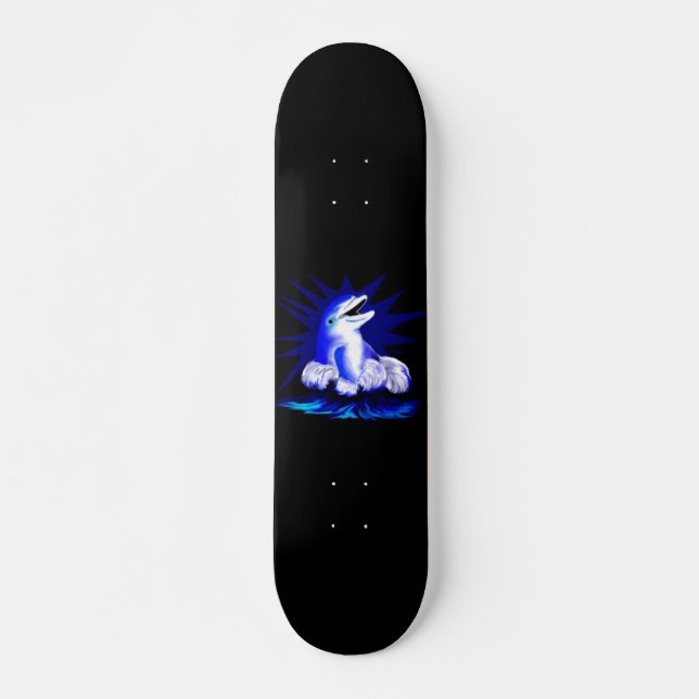 Skateboard Delfín sonriente (Anverso )