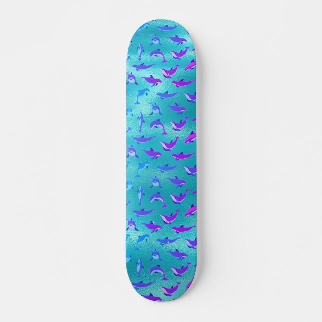 Skateboard Delfines (Anverso )