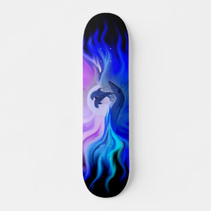 Skateboard Delfines en la luna