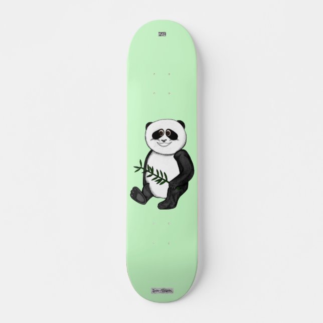 Skateboard Demasiado lindo oso panda (Anverso )