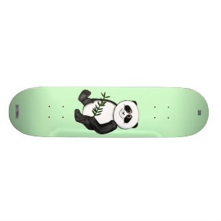 Skateboard Demasiado lindo oso panda