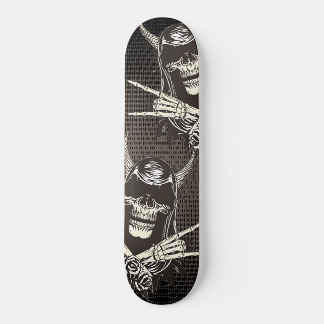 Skateboard Demon Skull (Anverso)