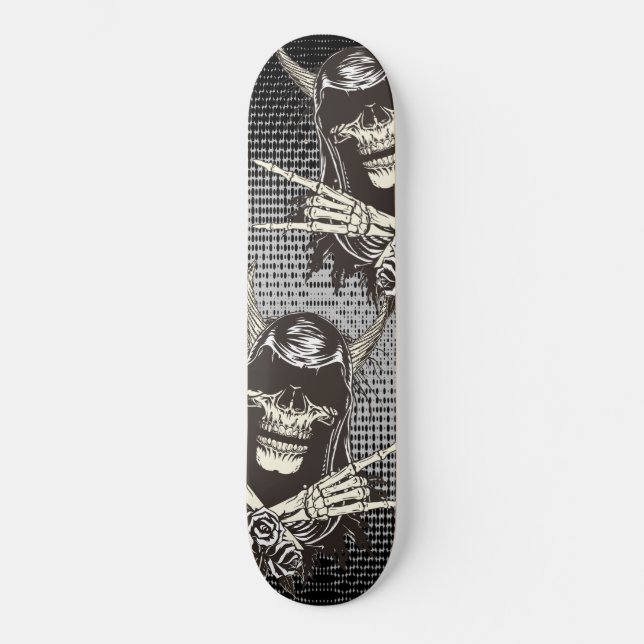 Skateboard Demon Skull (Anverso)