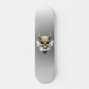 Skateboard Demon Skull Fumador