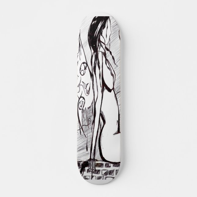 Skateboard demonio (Anverso )