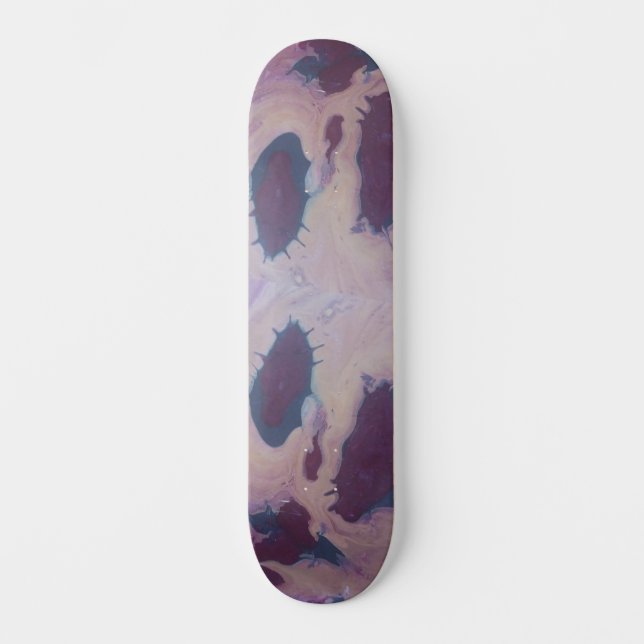 Skateboard Demonios gritando (Anverso)